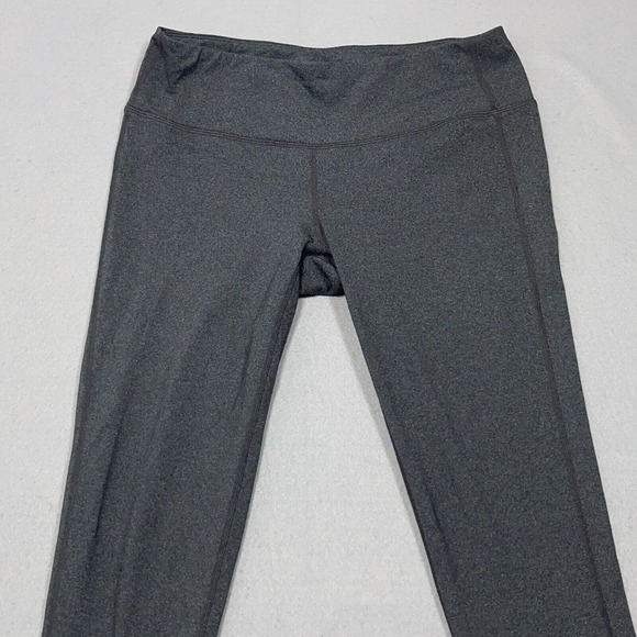 Athleta Pants Womens Medium Gray Leggings Mid Rise Athletic Gym Ladies 28x26 - Picture 2 of 11